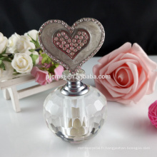 3ml belle bouteille de parfum en cristal pour le cadeau et la décoration